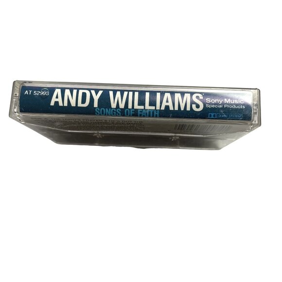 Vintage Andy Williams Songs of Faith Christian Audio Music Cassette 1992 u - Picture 3 of 3